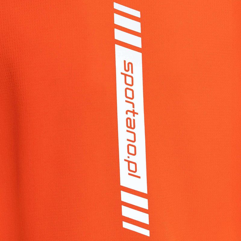 SPORTANO Active Men's running shirt orange 5