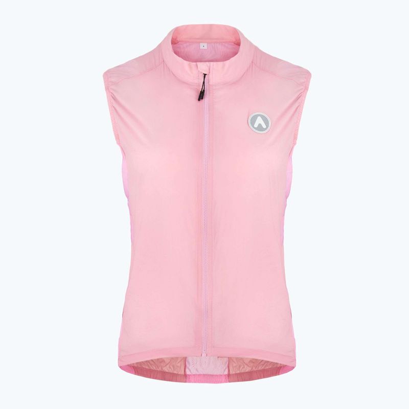 Women's cycling waistcoat ATTABO Cahayo Vest Windproof pink 9