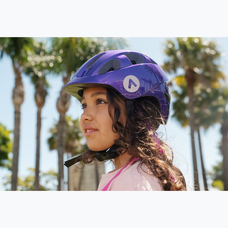 Children's bicycle helmet ATTABO K200 purple 2