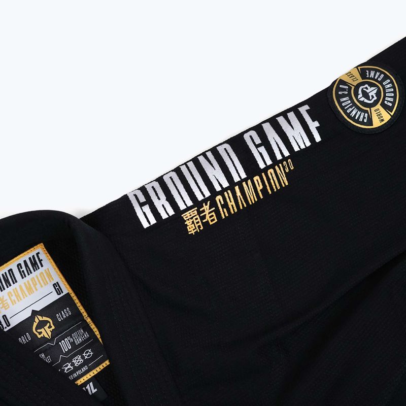 GI for Brazilian jiu-jitsu Ground Game Champion 3.0 black 17
