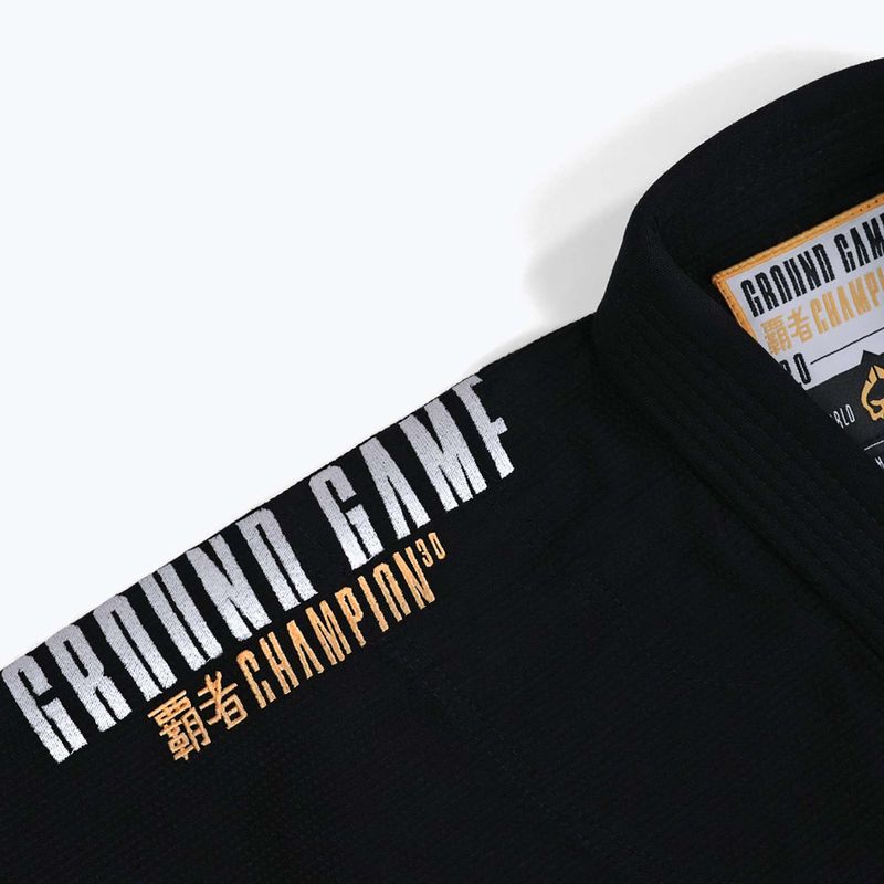 GI for Brazilian jiu-jitsu Ground Game Champion 3.0 black 18