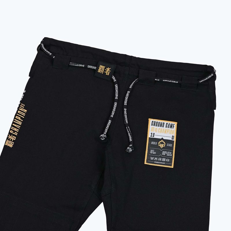 GI for Brazilian jiu-jitsu Ground Game Champion 3.0 black 20