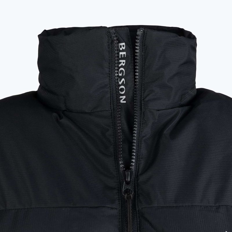 Men's insulated jacket BERGSON Snowy Wolf Micro-Therm black 5