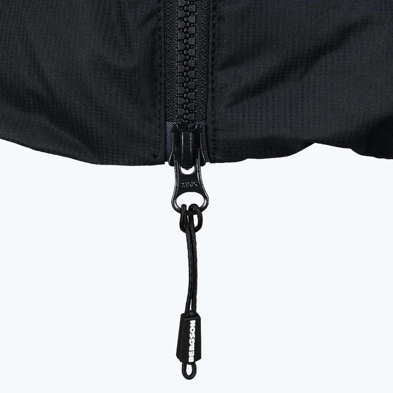 Men's insulated jacket BERGSON Snowy Wolf Micro-Therm black 6