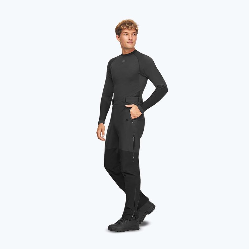 Men's membrane trousers Alpinus Gomtu black 2
