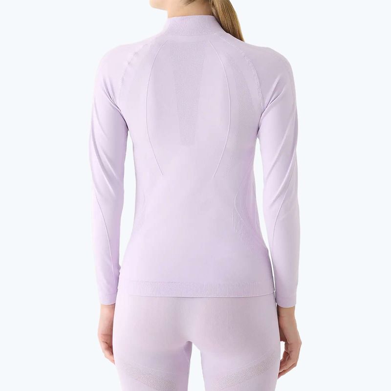 Women's thermal active sweatshirt 4F F216 light violet 2