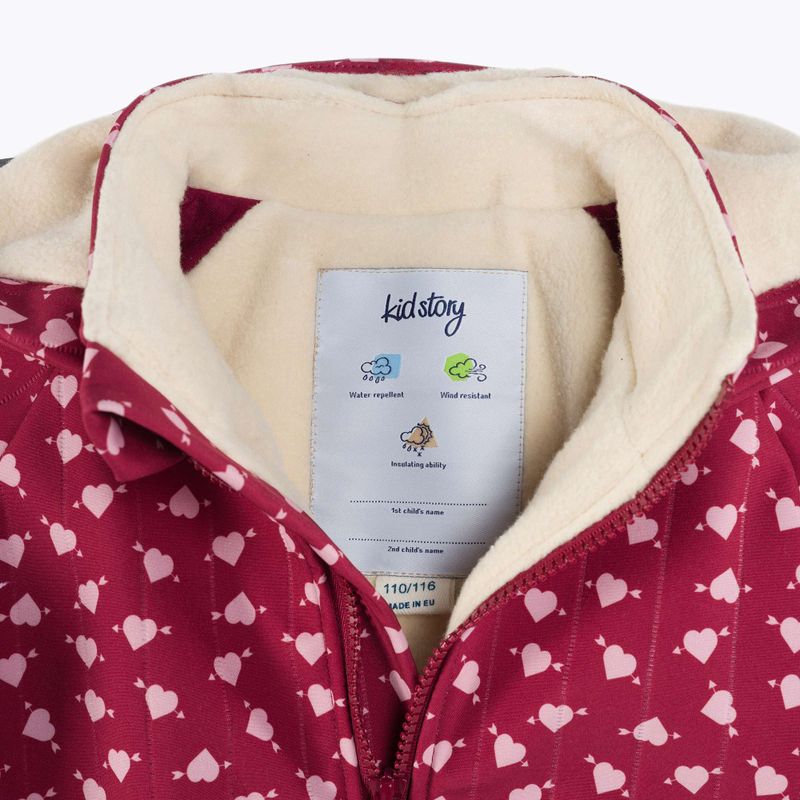 Children's thermal jacket KID STORY sweet heart 3