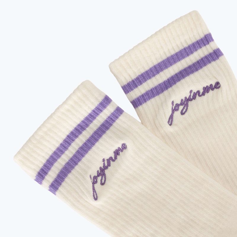 Women's socks JOYINME Statement violet 4