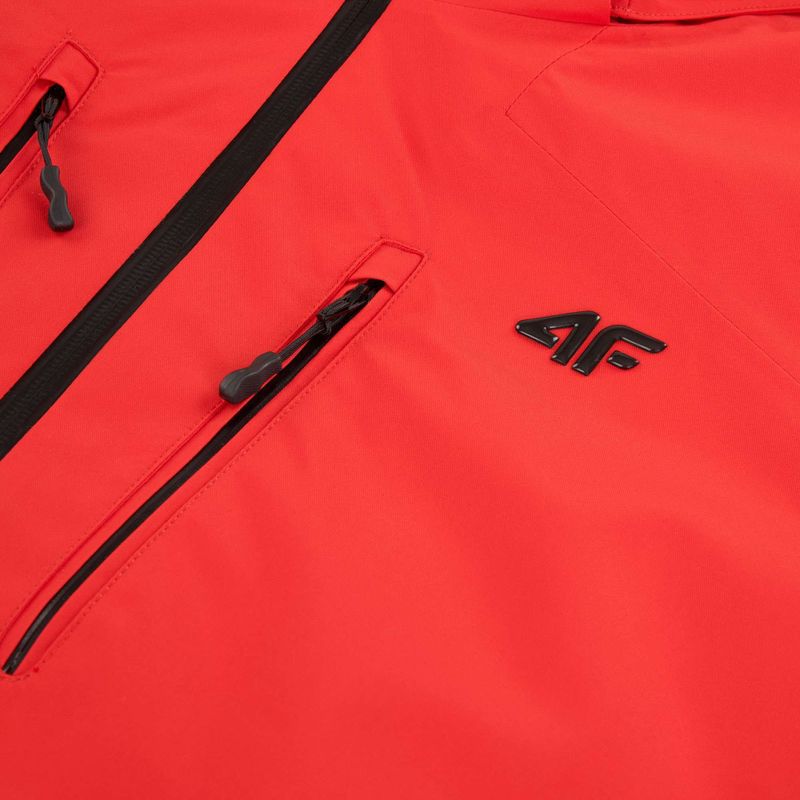 Men's ski jacket 4F M0997 red 3
