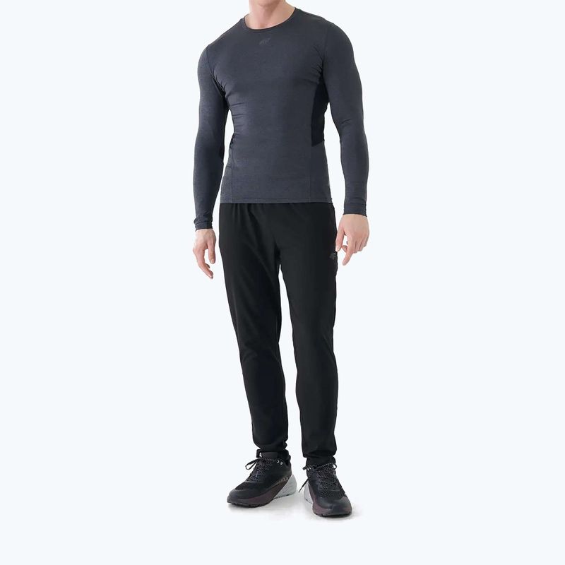 Men's trousers 4F Multiactive FNK M1047 deep black 4