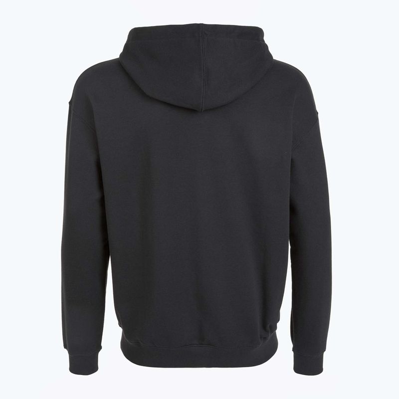 Men's sweatshirt PROSTO Hoodie Logo Zip black 2