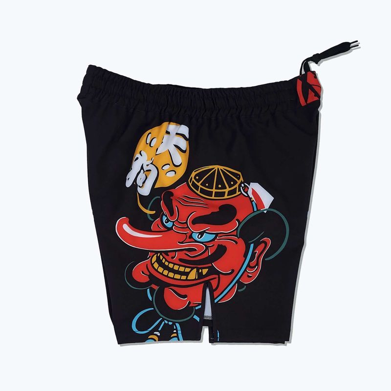 MANTO Tengu multicolor training shorts 2