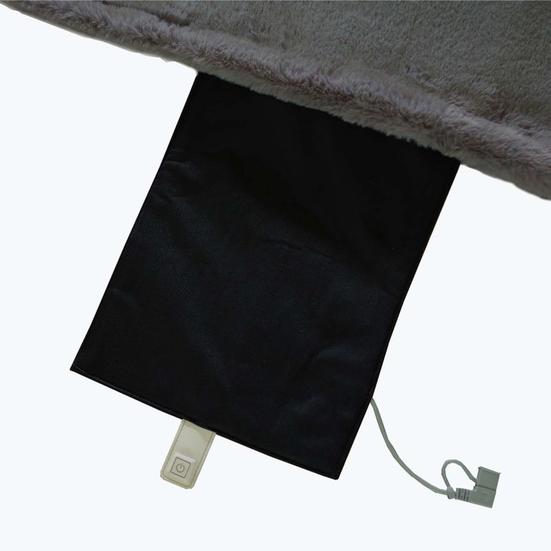 Glovii GB2G grey heated blanket 5