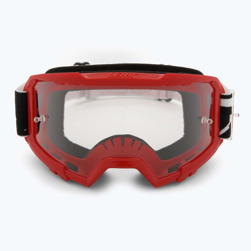 Children's bike goggles Leatt Vizion 2.5 Small red 2