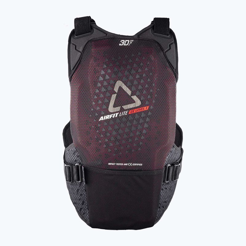 Cycling body armour Leatt Chest Protector 3DF AirFit Evo Lite black 2