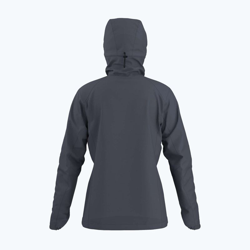 Women's wind jacket Arcteryx Squamish Hoody dark stratus 2