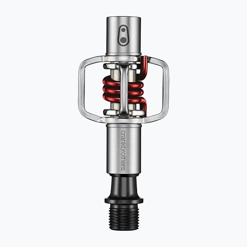 Crankbrothers Eggbeater 1 silver/red bicycle pedals CR-14792 6