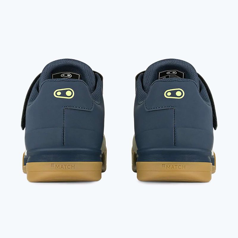Cycling shoes MTB Crankbrothers Mallet BOA navy grey/gum outsole 11