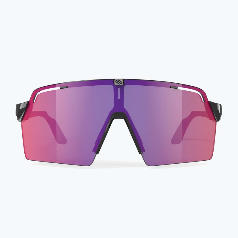 Sunglasses Rudy Project Spinshield Pro black gloss/multilaser red 3
