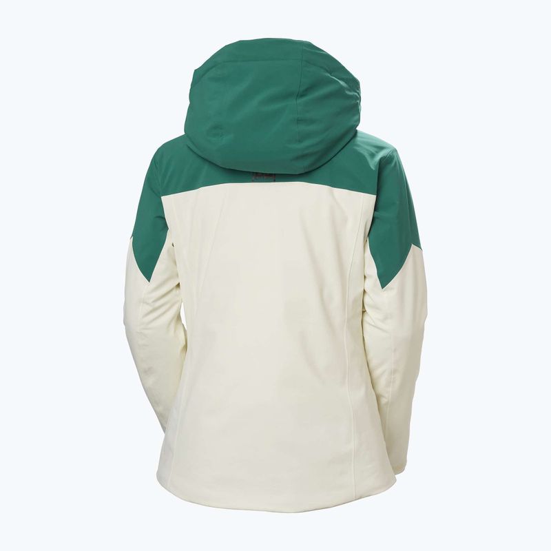 Women's ski jacket Helly Hansen Alphelia emerald snow 11