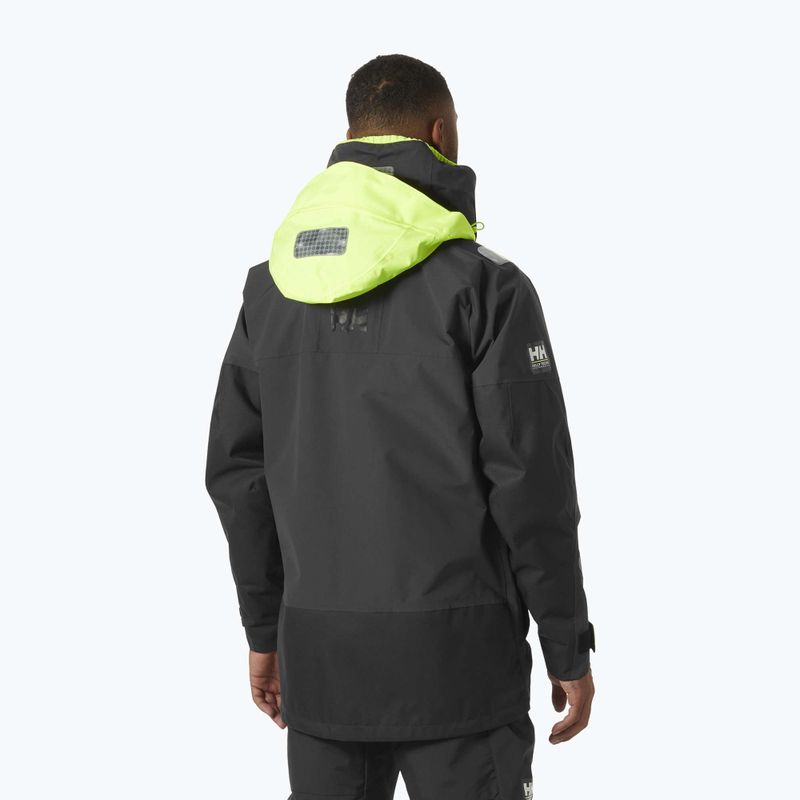 Helly Hansen Skagen Offshore men's rain jacket ebony 2