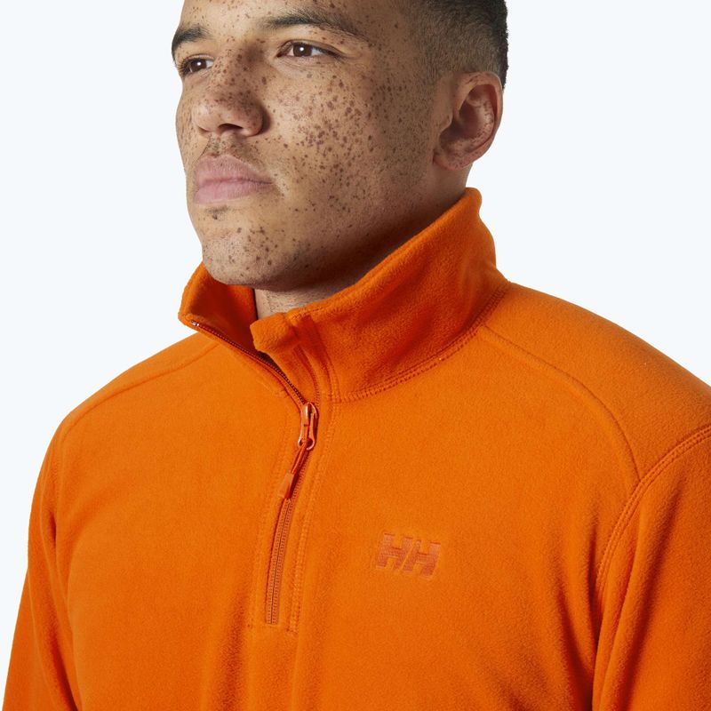 Women's sweatshirt Helly Hansen Daybreaker 1/2 zip patrol sweatshirt orange 3