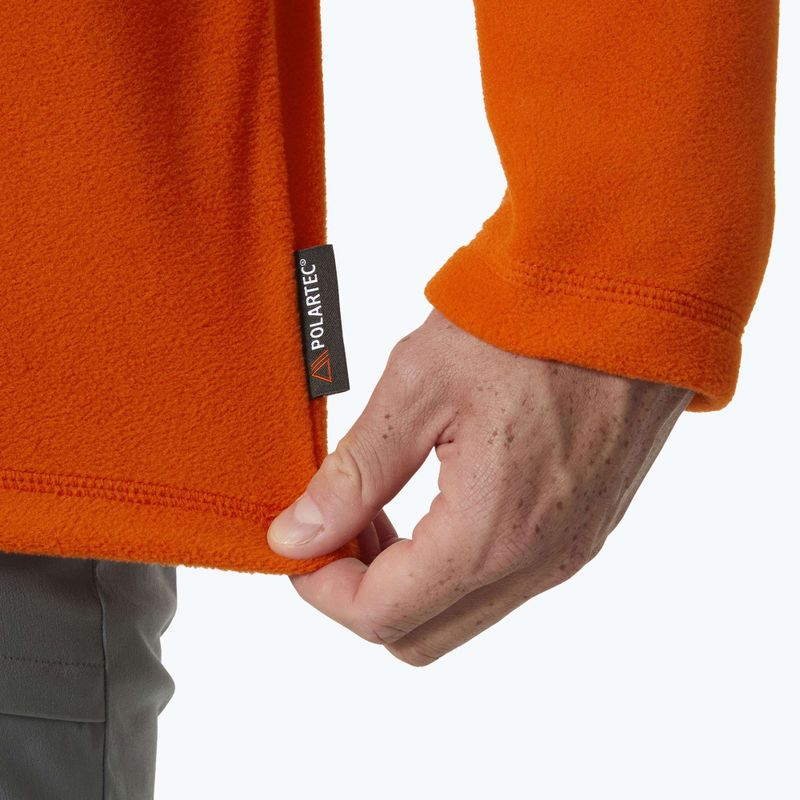 Women's sweatshirt Helly Hansen Daybreaker 1/2 zip patrol sweatshirt orange 4