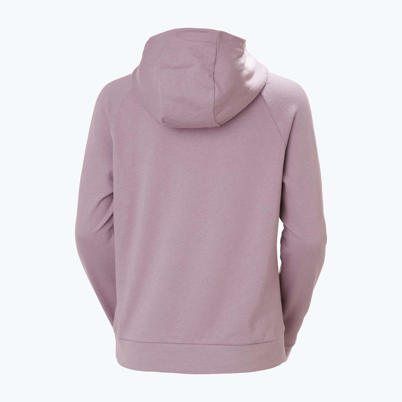 Women's hoodie Helly Hansen Core Graphic Hoodie purple clay 5