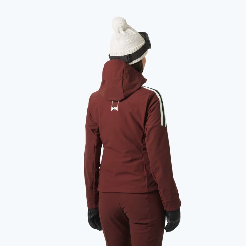 Women's ski jacket Helly Hansen Avanti 3-In-1 Softshell Jacket mars red 2