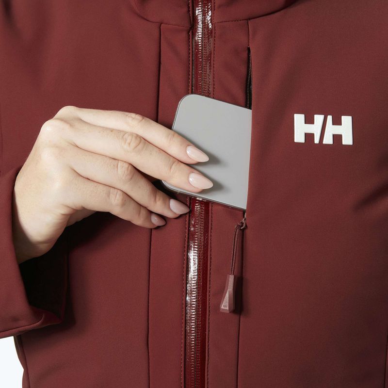 Women's ski jacket Helly Hansen Avanti 3-In-1 Softshell Jacket mars red 5