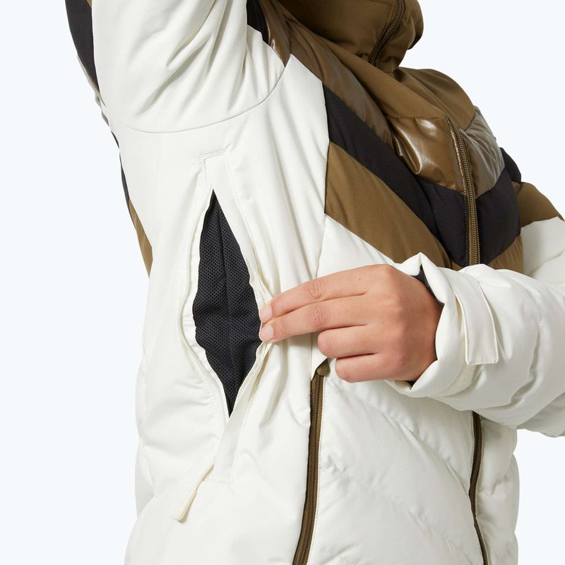 Helly Hansen women's ski jacket Imperial Puffy sepia 4