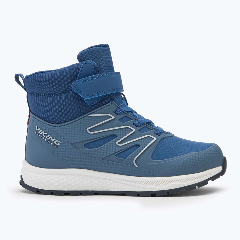 Children's snow boots Viking Footwear Equip Defence Warm WP 1V blue/ navy 2