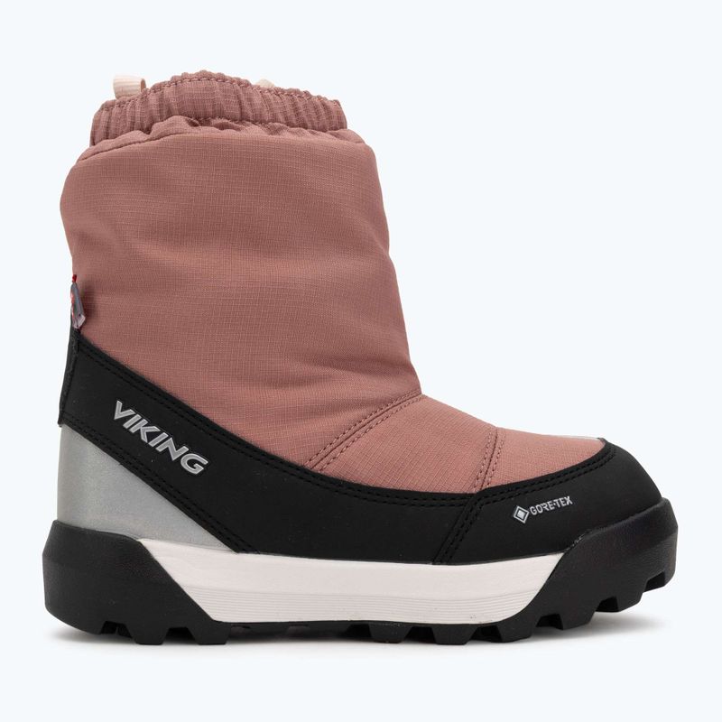 Children's snow boots Viking Footwear Expower Warm GTX Pull On pink 2