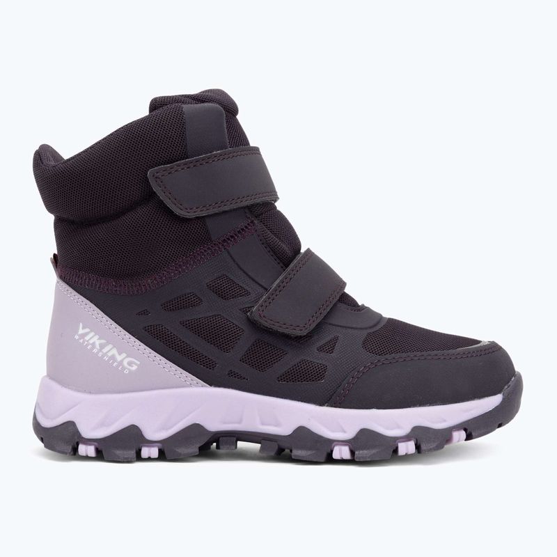 Children's shoes Viking Footwear Track Warm Waterproof 2V aubergine 2