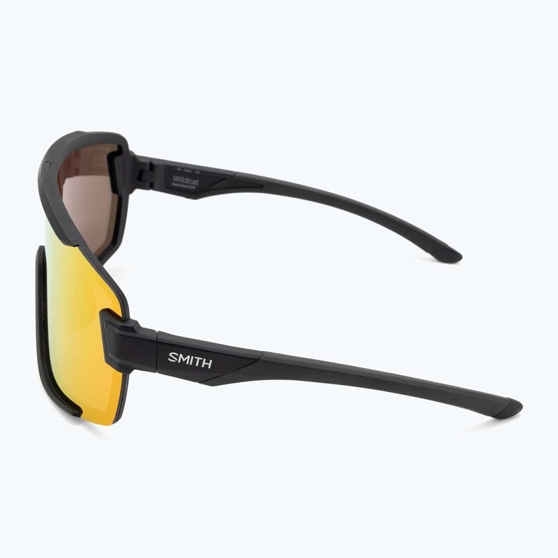 Smith Wildcat matte black/chromapop red mirror sunglasses 5