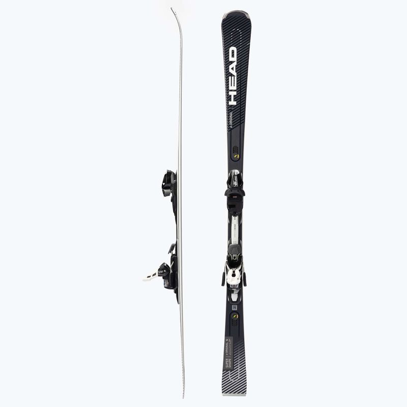 HEAD Supershape E-Original SW SF-PR + PRD 12 black 313390/100832 downhill skis 2