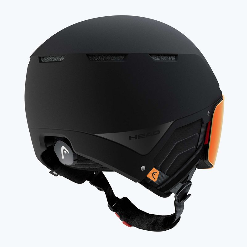 HEAD Cinema Pro ski helmet black/red yellow 12