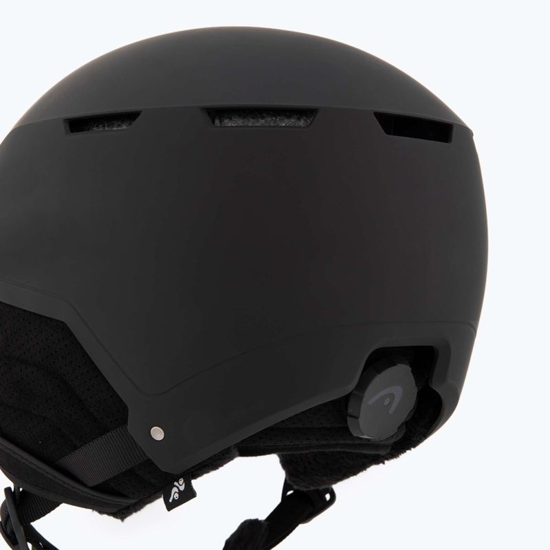 HEAD Cinema Pro ski helmet black/red yellow 9