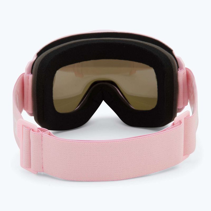Bliz Rave matt powder pink/brown pink multi ski goggles 3