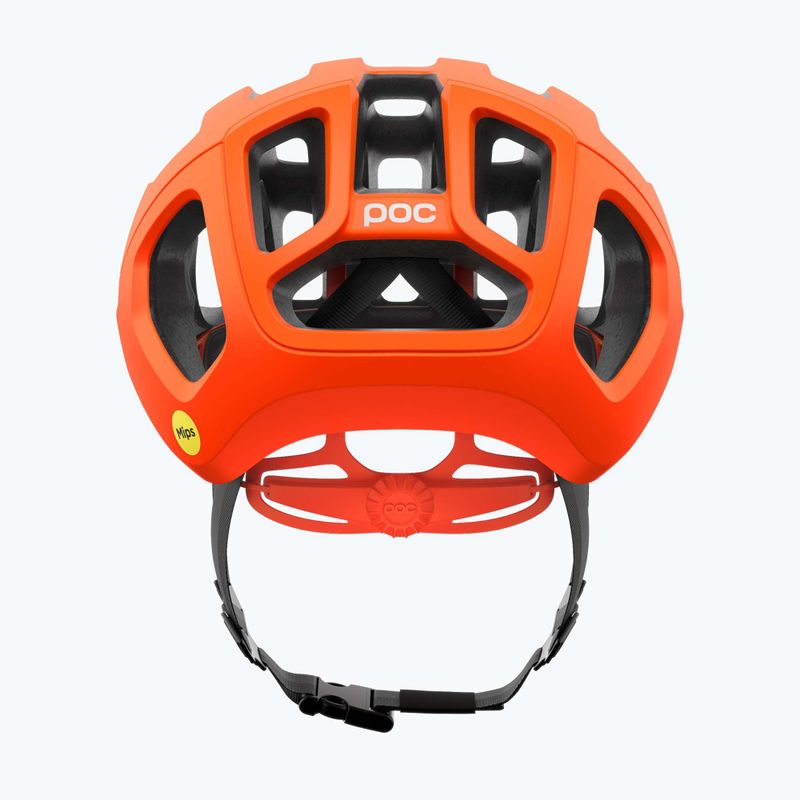 POC Ventral Air MIPS fluorescent orange matt bike helmet 4
