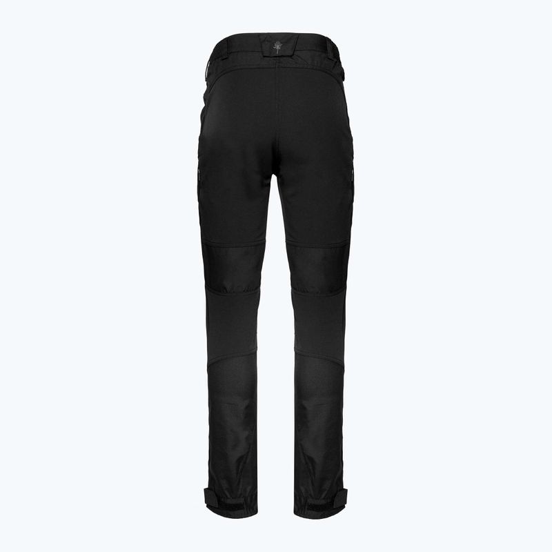 Women's trekking trousers Pinewood Caribou TC black/black 2