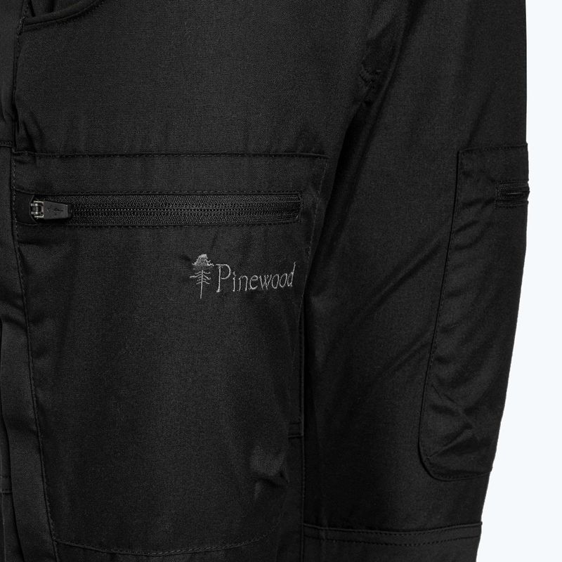 Women's trekking trousers Pinewood Caribou TC black/black 3