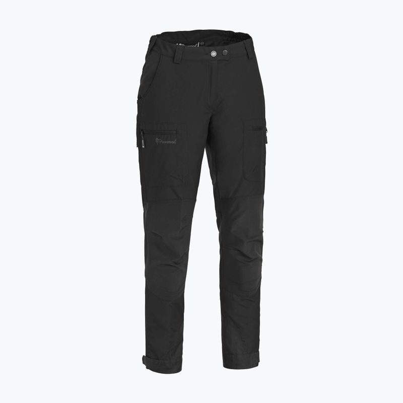 Women's trekking trousers Pinewood Caribou TC black/black 5