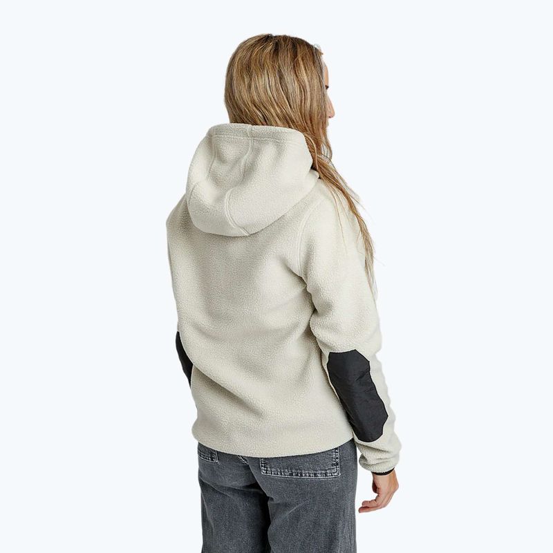 Women's sweatshirt Colourwear Teddy Hood 2.0 light beige 6