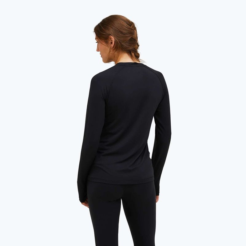 Women's thermal top Peak Performance Spirit Crew black 2