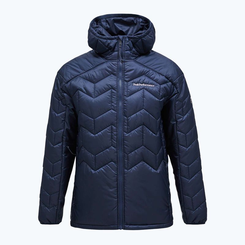 Men's Peak Performance down jacket Elevate Liner Hood blue shadow 5