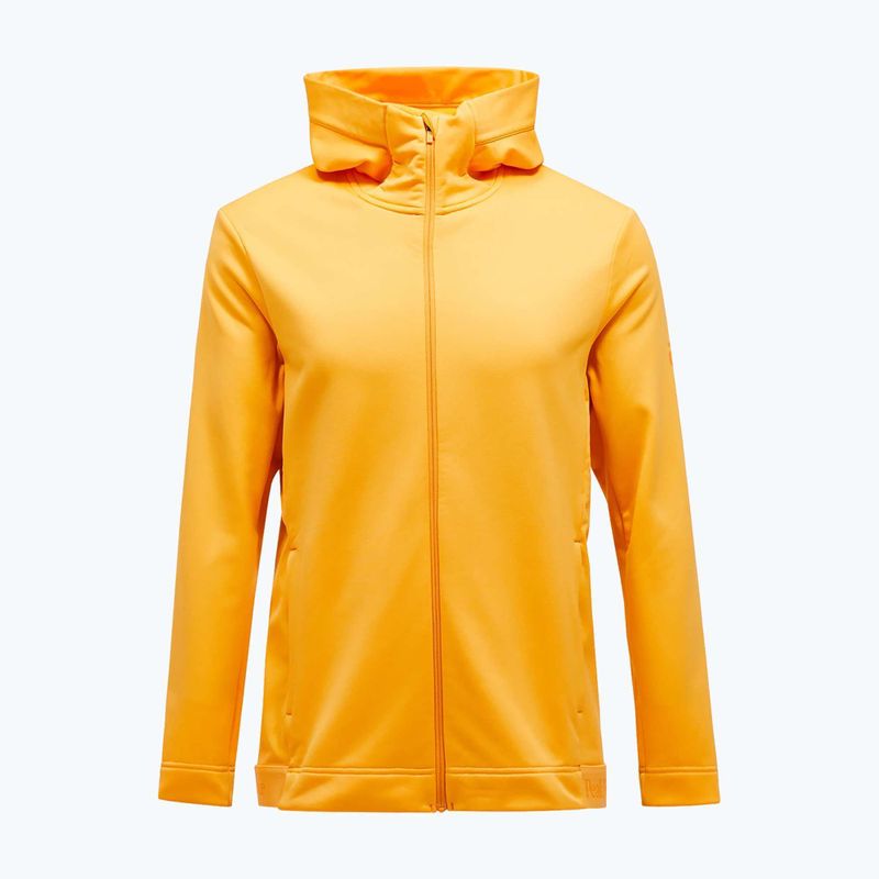 Men's Peak Performance Rider Tech Zip Hood blazing orange 4