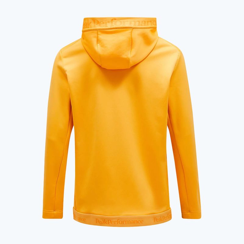 Men's Peak Performance Rider Tech Zip Hood blazing orange 5