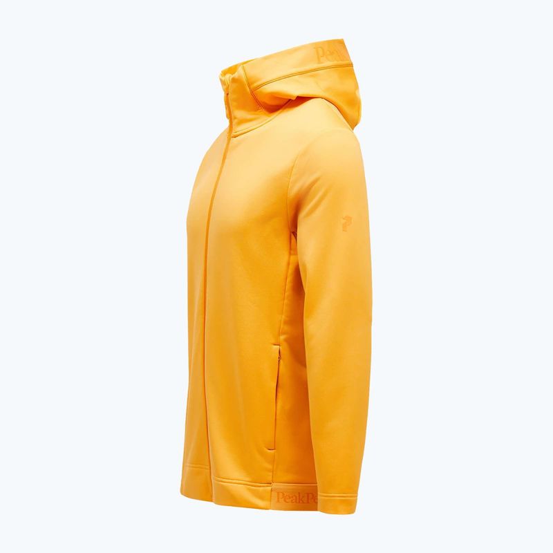 Men's Peak Performance Rider Tech Zip Hood blazing orange 6
