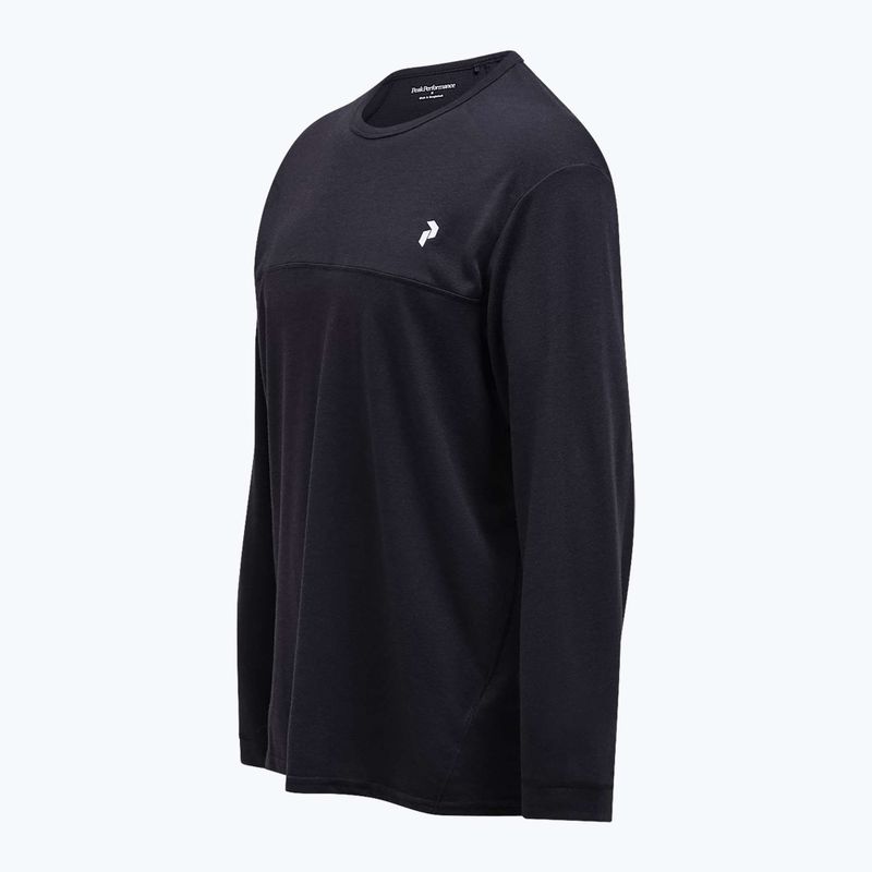 Men's Peak Performance Trail Wool Blend Longsleeve black 3